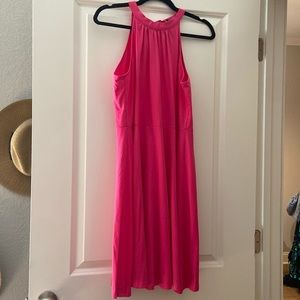 Pink halter dress - Large